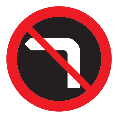 339 - Dynamisches Verbotszeichen Verkehrsschild