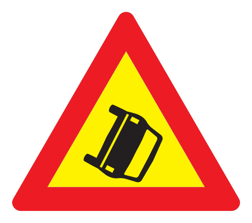 153 - Ein Unfall Verkehrsschild