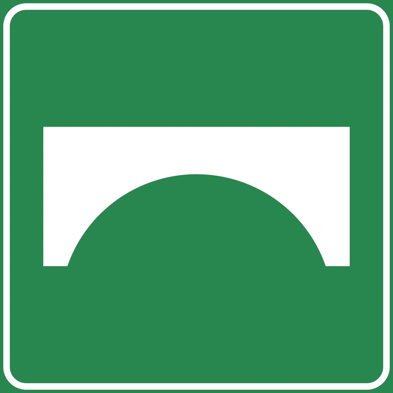 IT-I-068 - Brücke (Autobahnen) Verkehrsschild