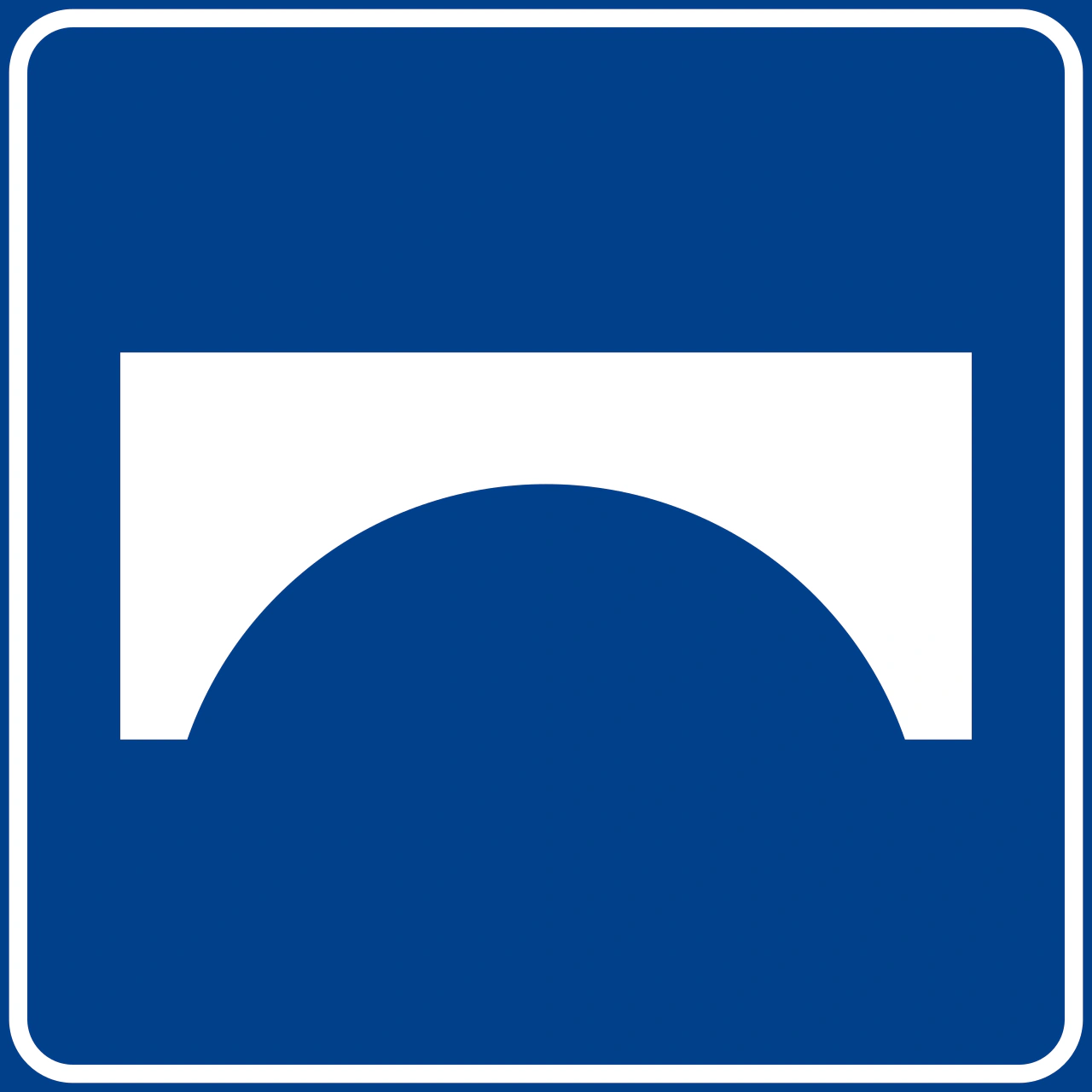 IT-I-067 - Brücke (außerhalb von Autobahnen) Verkehrsschild