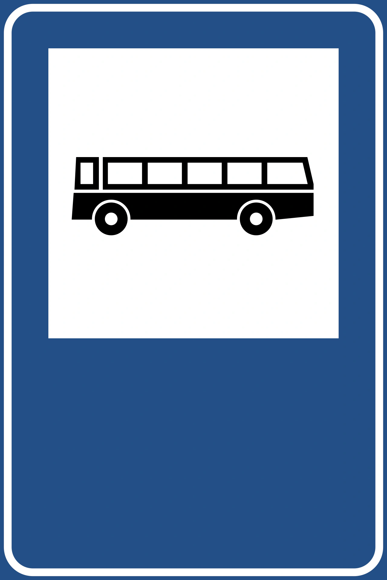 IT-I-050 - Bushaltestelle Verkehrsschild
