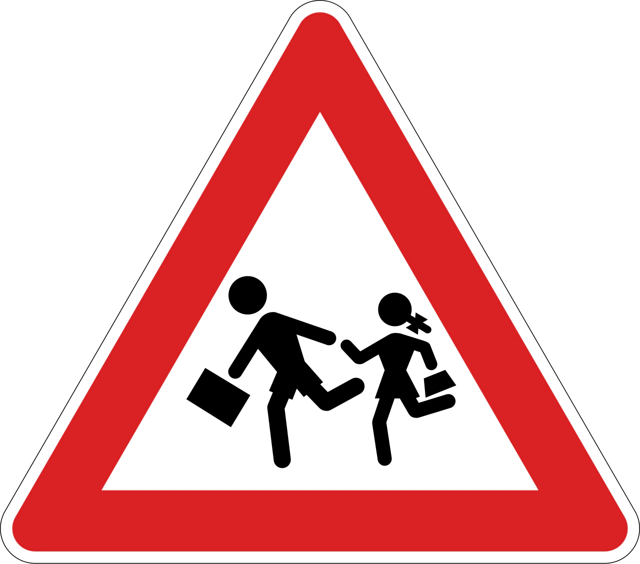 IT-W-25 - Children road sign