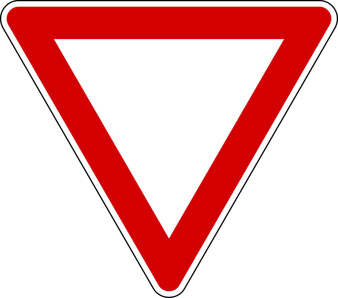IT-PR-01 - Give way road sign