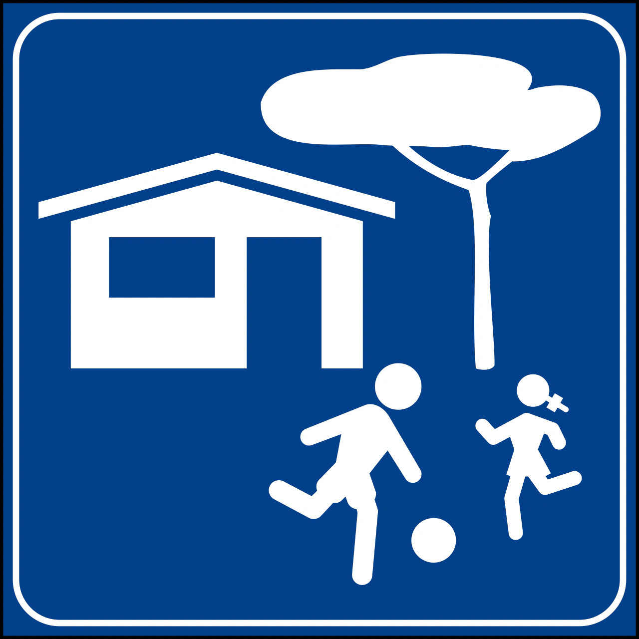 IT-I-069 - Einfahrt Tempo-30-Zone Verkehrsschild