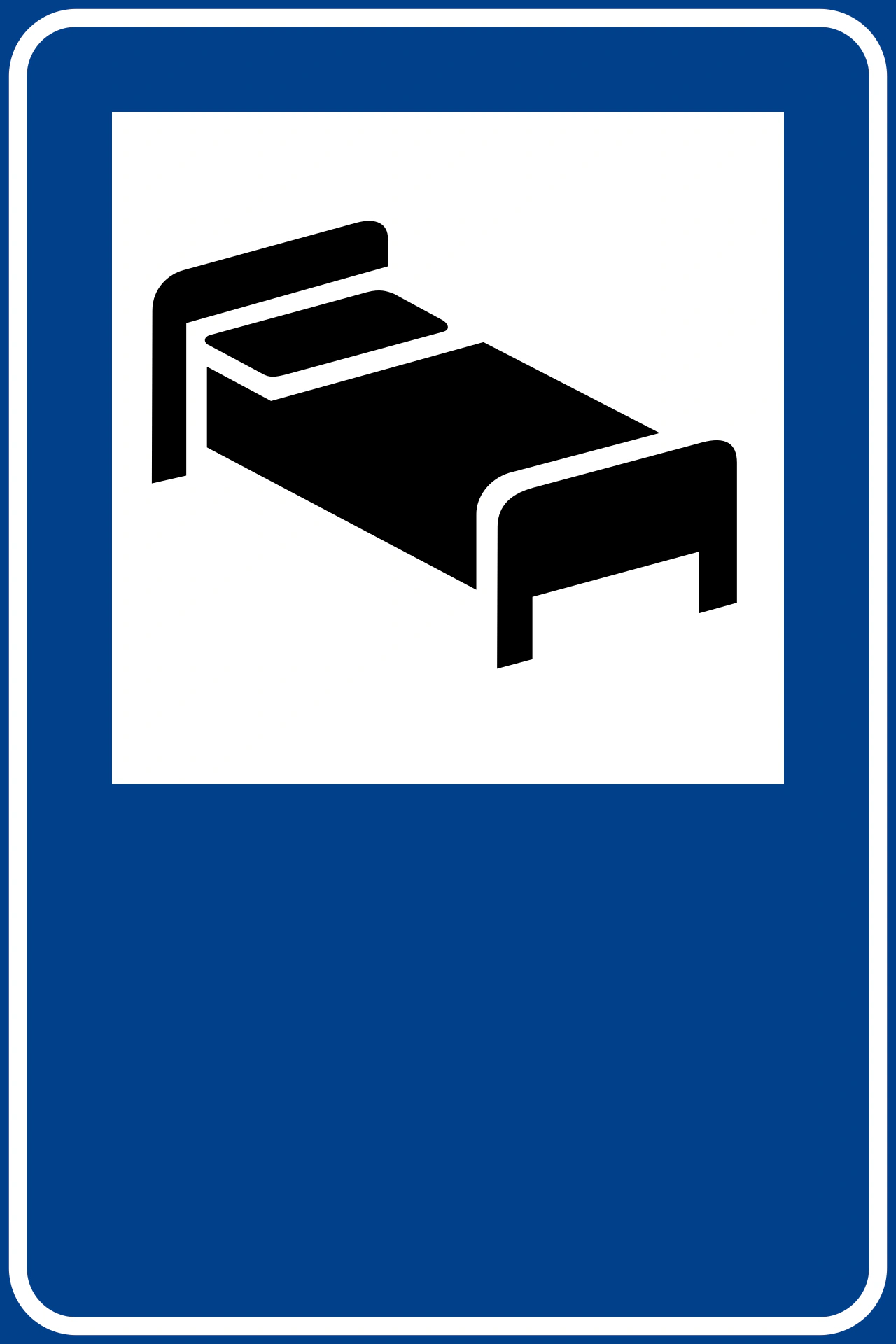 IT-I-120 - Hotel Verkehrsschild