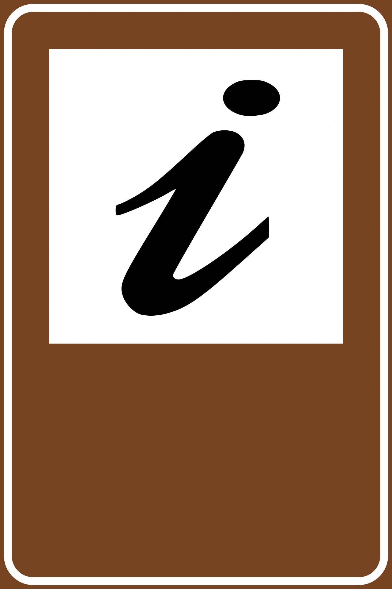 II.360 - Informationszentrum Verkehrsschild