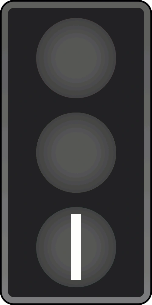 IT-TL-03 - Traffic light for public transport road sign