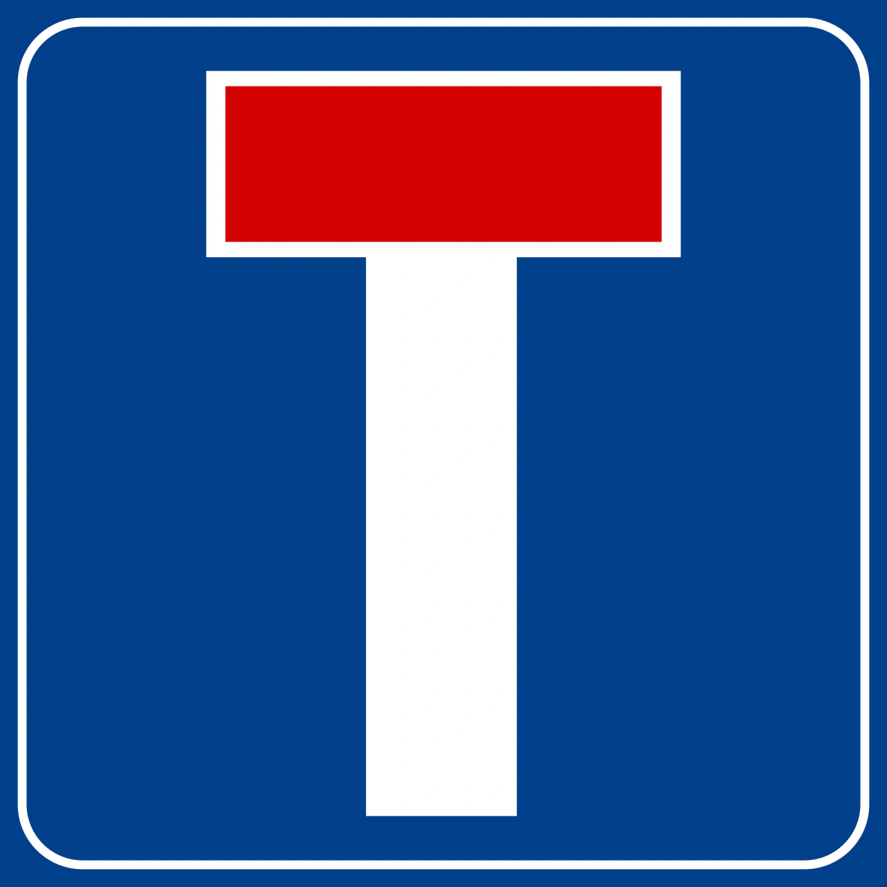 IT-I-059 - Sackgasse Verkehrsschild