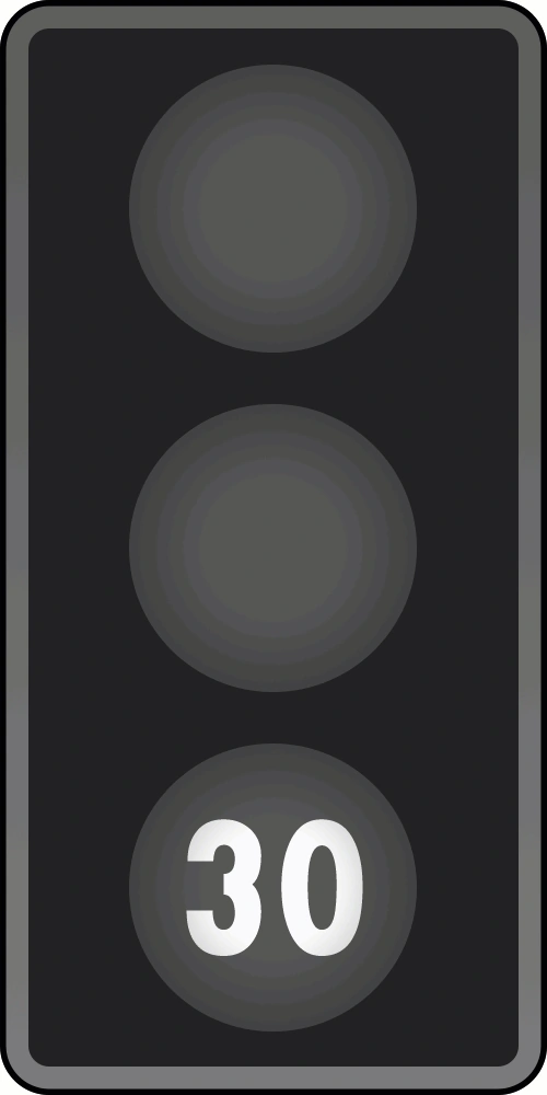 IT-TL-08 - Onda Verde traffic light road sign