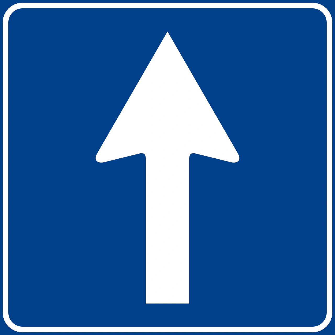 IT-I-099 - Einbahnstraße Verkehrsschild