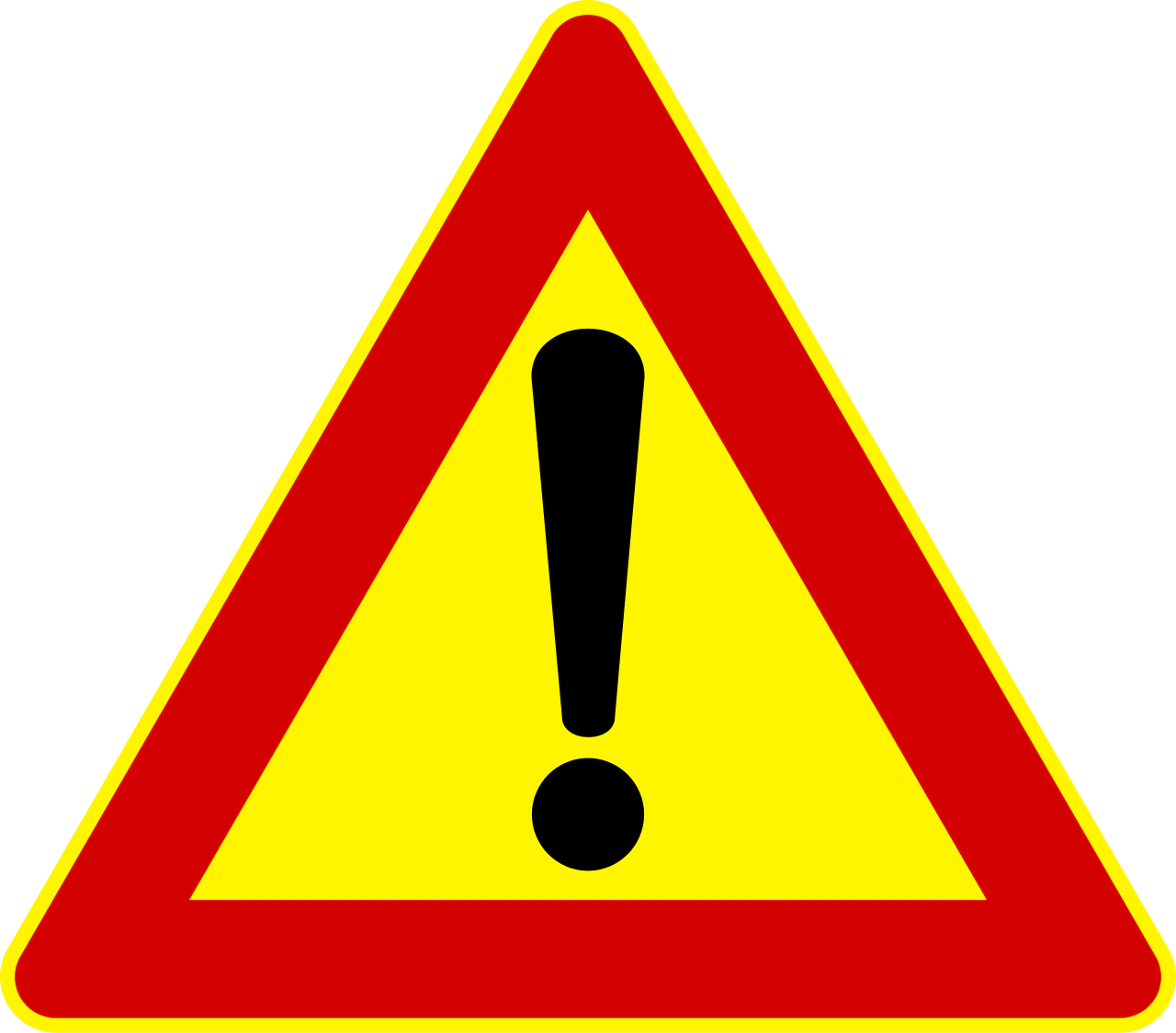 IT-T-06 - Andere Gefahr Verkehrsschild