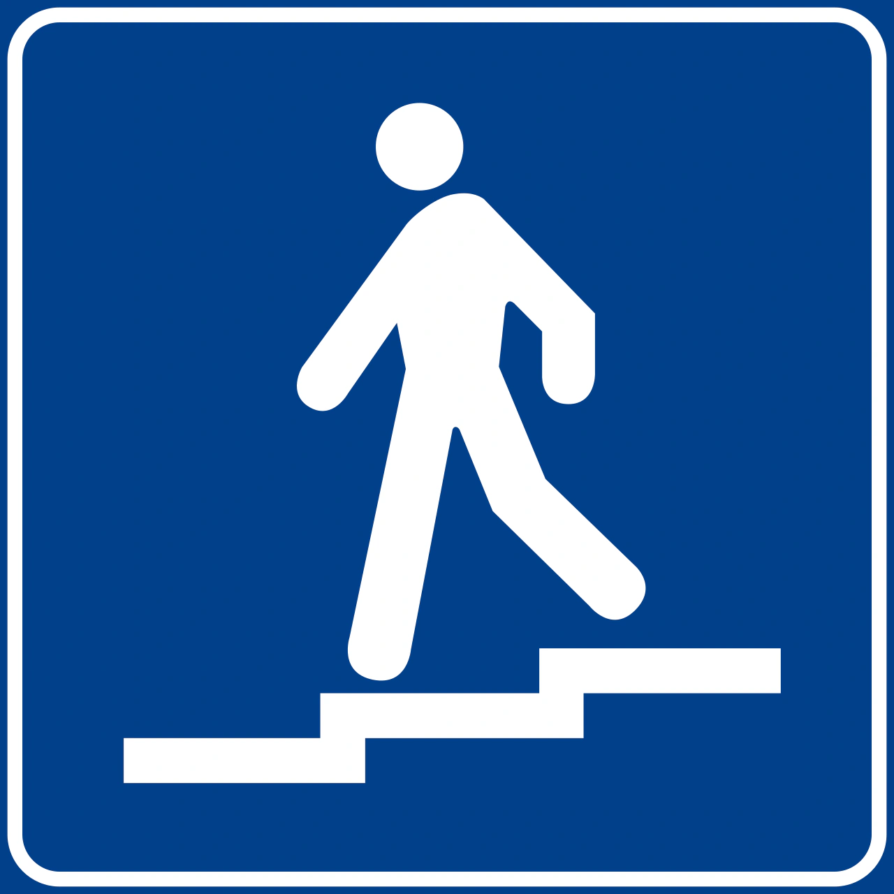 IT-I-056 - Fußgängertunnel Verkehrsschild
