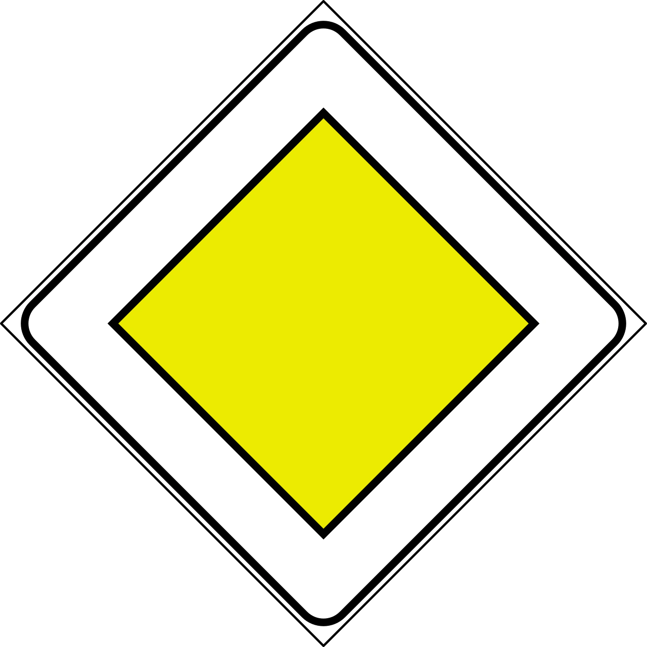IT-PR-07 - Priority road road sign