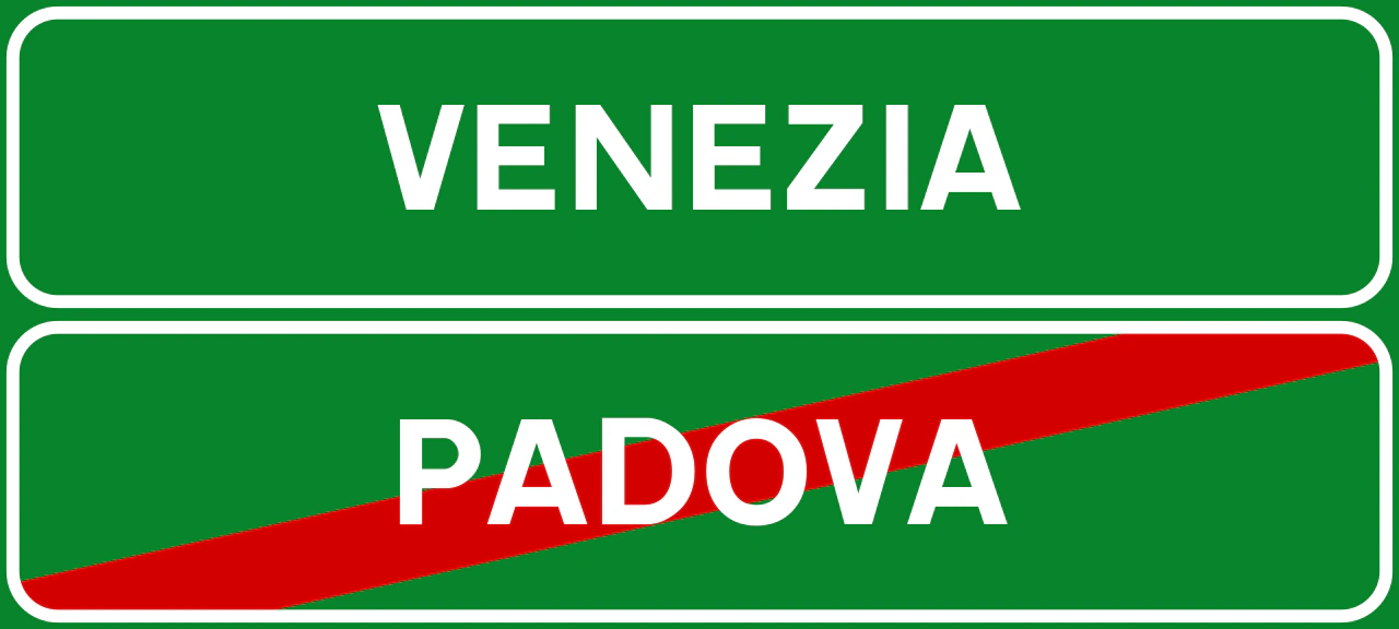 IT-I-032 - Schild "Provinzgrenze (Autobahn)" Verkehrsschild