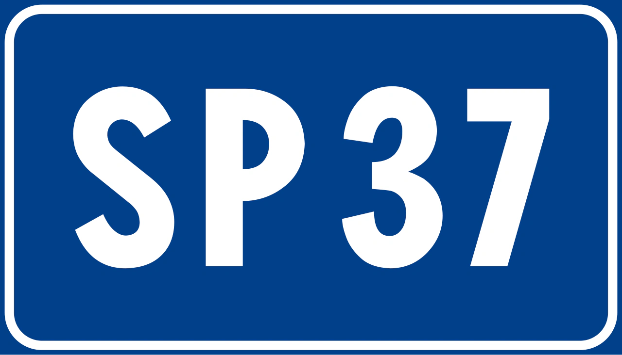 II.259 - Zeichen für Provinzstraßennummern Verkehrsschild