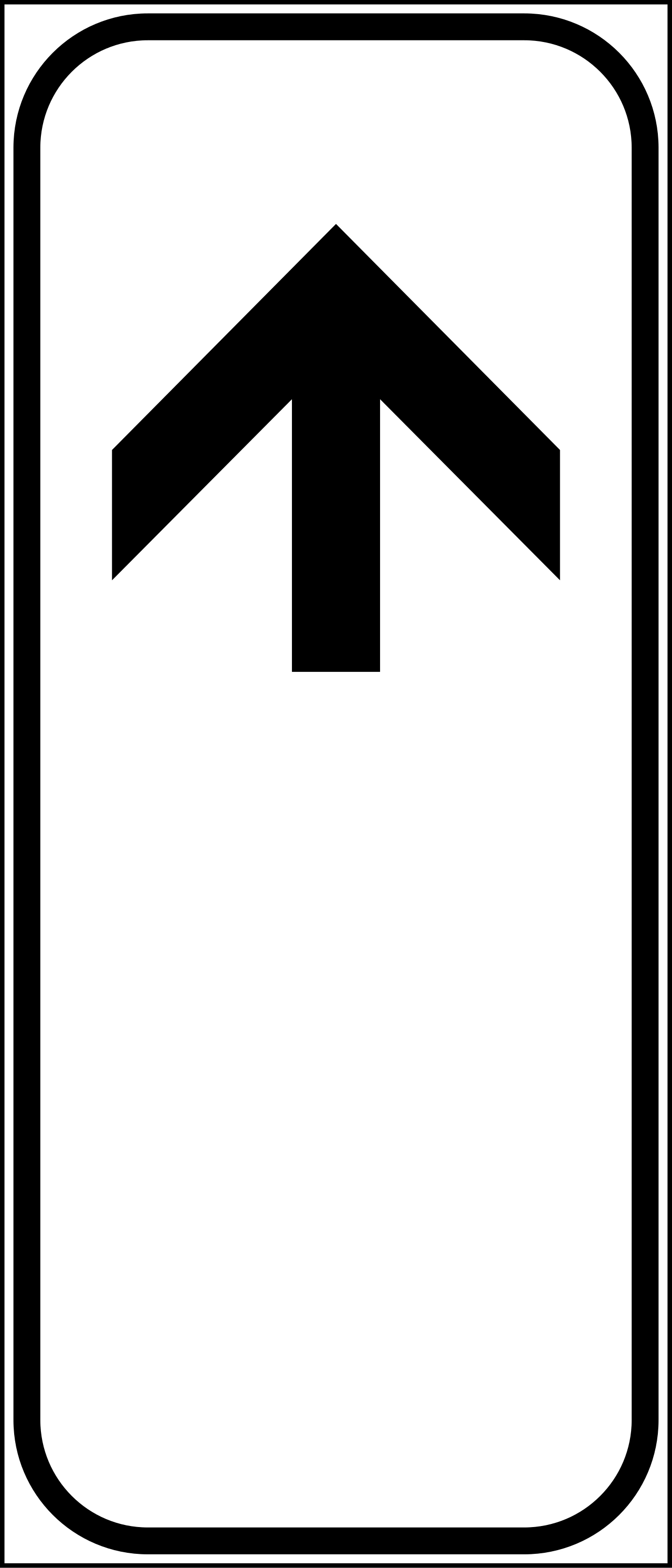 II.5-a1 - Beginning of a danger or a prescription (vertical) road sign