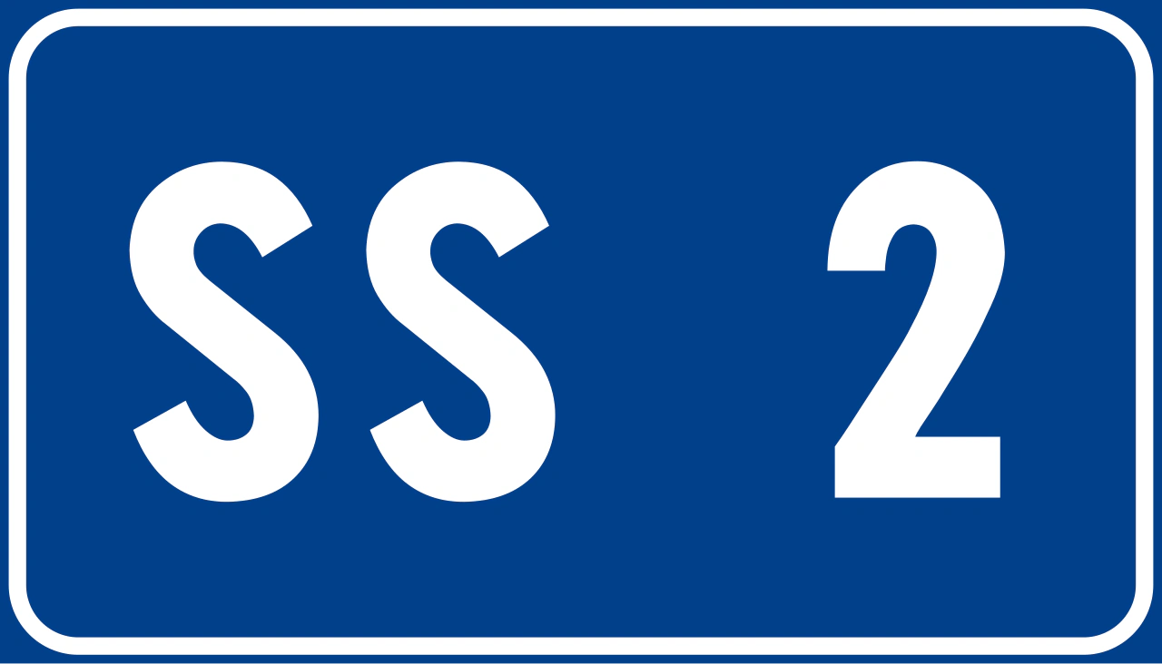 II.258 - Verkehrsschild für Staatsstraßen-Nummern Verkehrsschild
