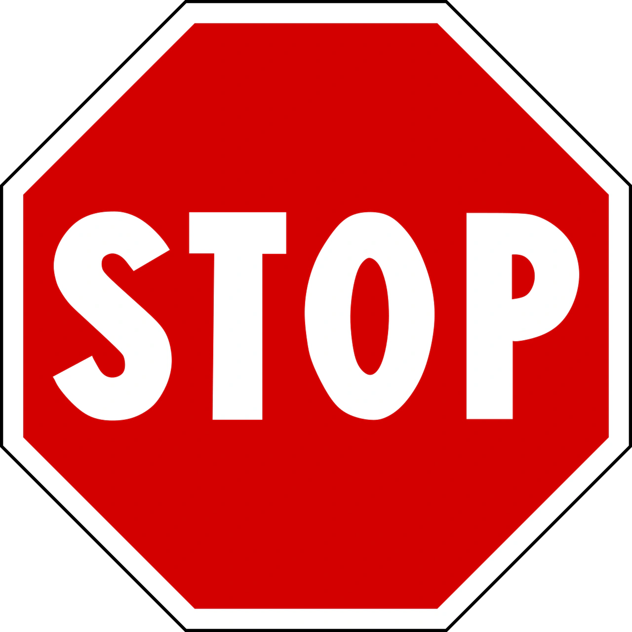 IT-PR-03 - Stop and give way road sign