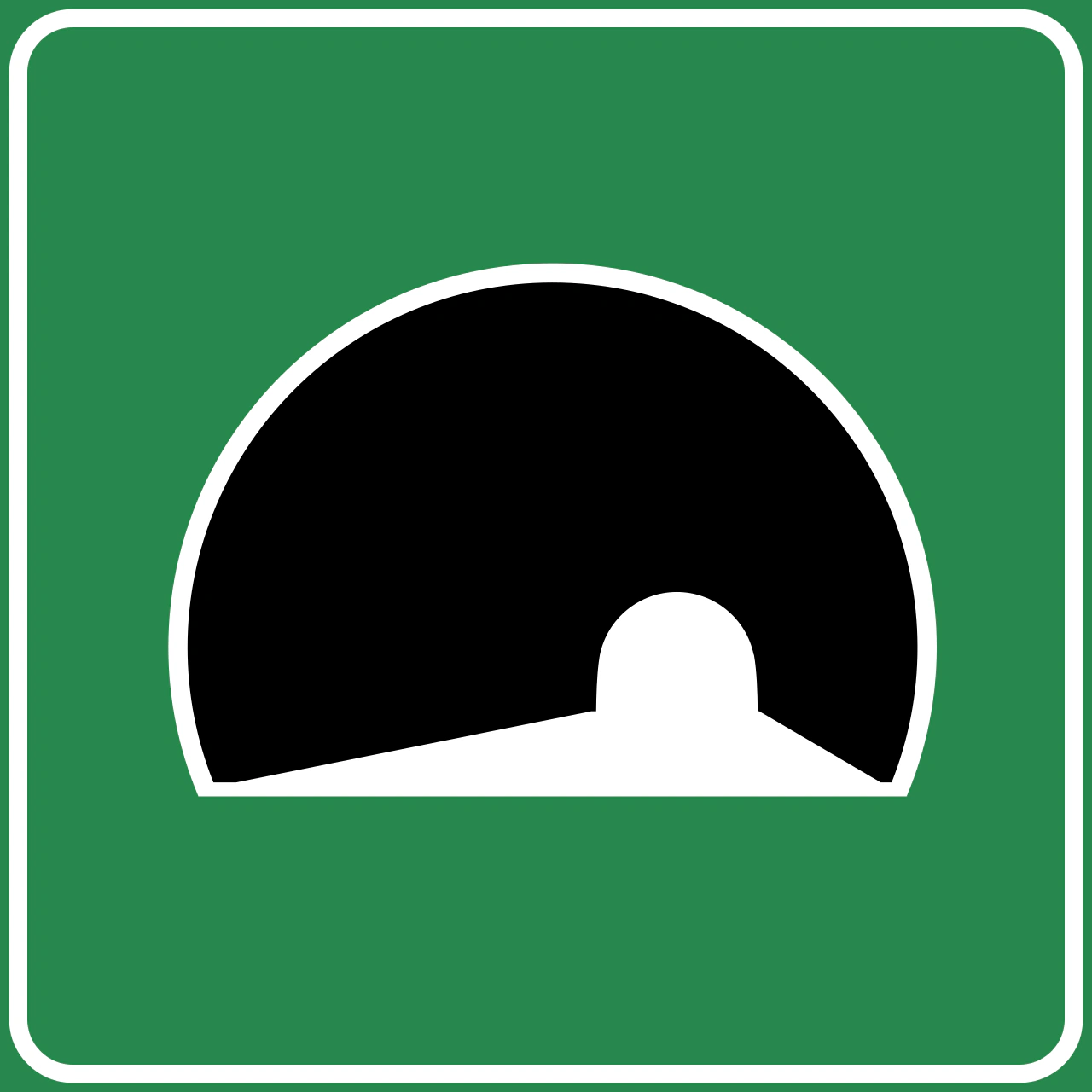 IT-I-066 - Tunnel (Autobahn) Verkehrsschild