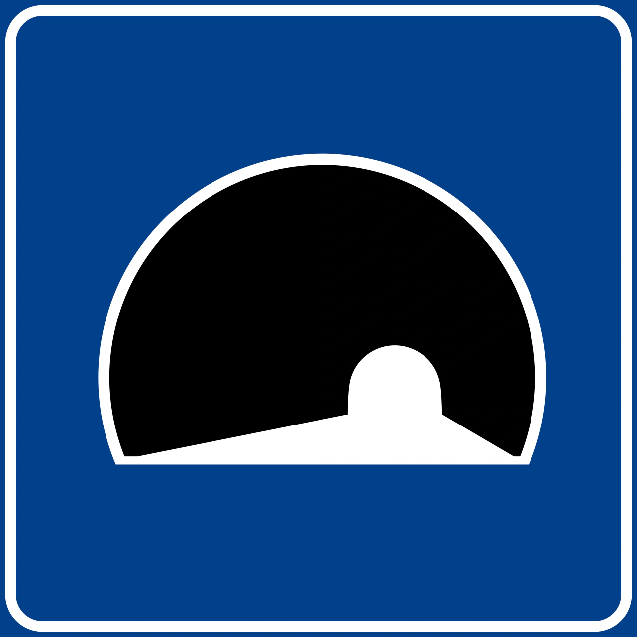 IT-I-065 - Tunnel (Straßen außer Autobahnen) Verkehrsschild