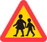 A15 - Advertencia de Niños señal de tráfico