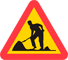 A20 - Warnung vor Baustelle Verkehrsschild