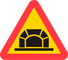 A26 - Warnung vor Tunnel Verkehrsschild