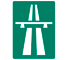 E1 - Autopista señal de tráfico