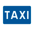 E23 - Panneau routier Stationnement de taxis (Limite de fin)