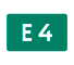 F14 - Routennummernschild Verkehrsschild
