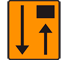 F26 - Panneau routier Voie fermée