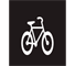 M26 - Fahrradsymbol Verkehrsschild
