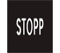 M32 - STOP-Fahrbahnmarkierung Verkehrsschild