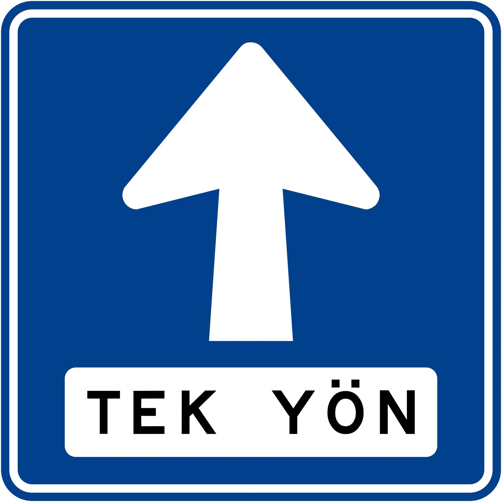 Image for the B-16B road sign