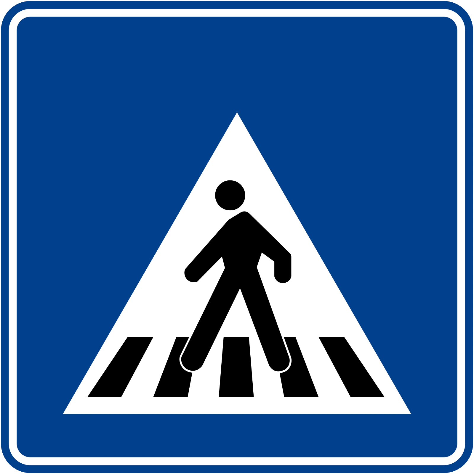 Image for the B-14A road sign