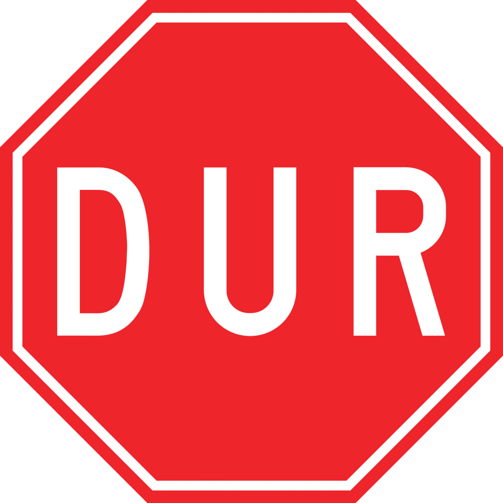 TT-2 - Stop znak drogowy