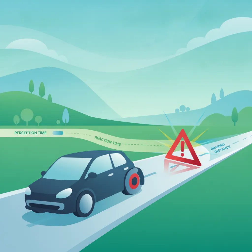 Ilustracja dla tematu teorii Odległość reakcyjna - wyjaśnienie