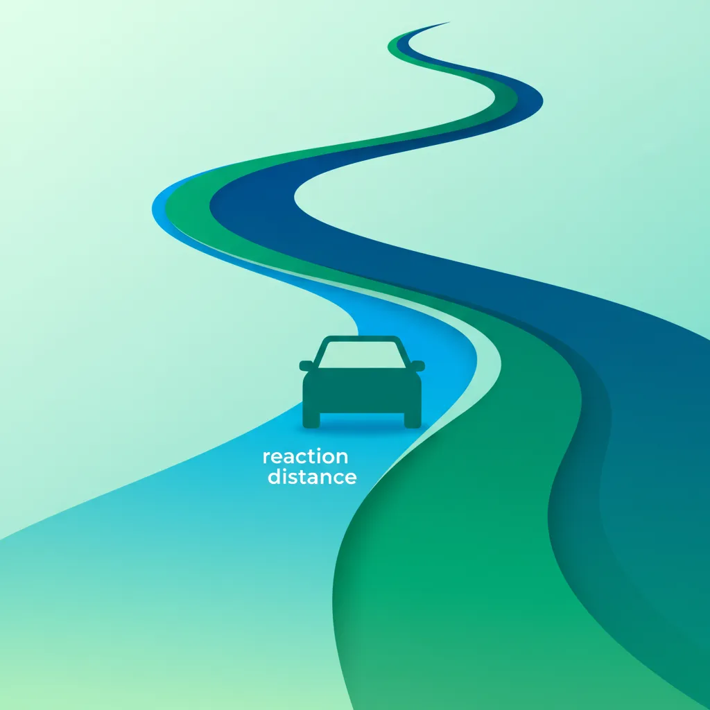 Illustration zum Theoriethema Geschwindigkeit & Anhalten