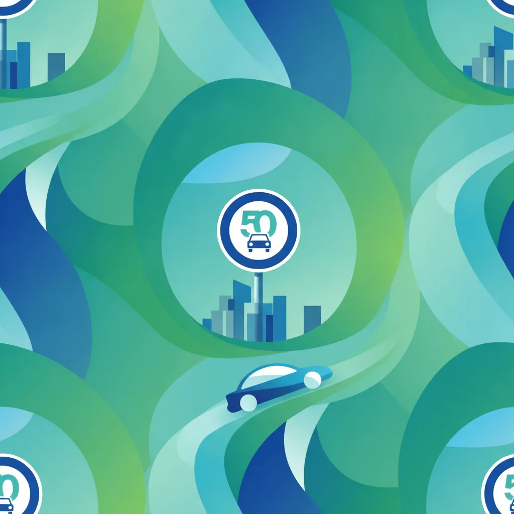 Illustration pour le sujet de théorie du permis Limites de vitesse en France pour les apprenants de France