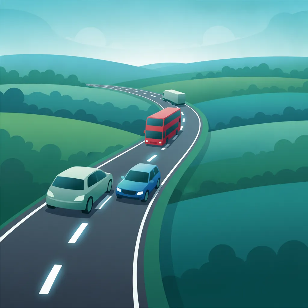 Illustration for the theory topic Motorway Entry