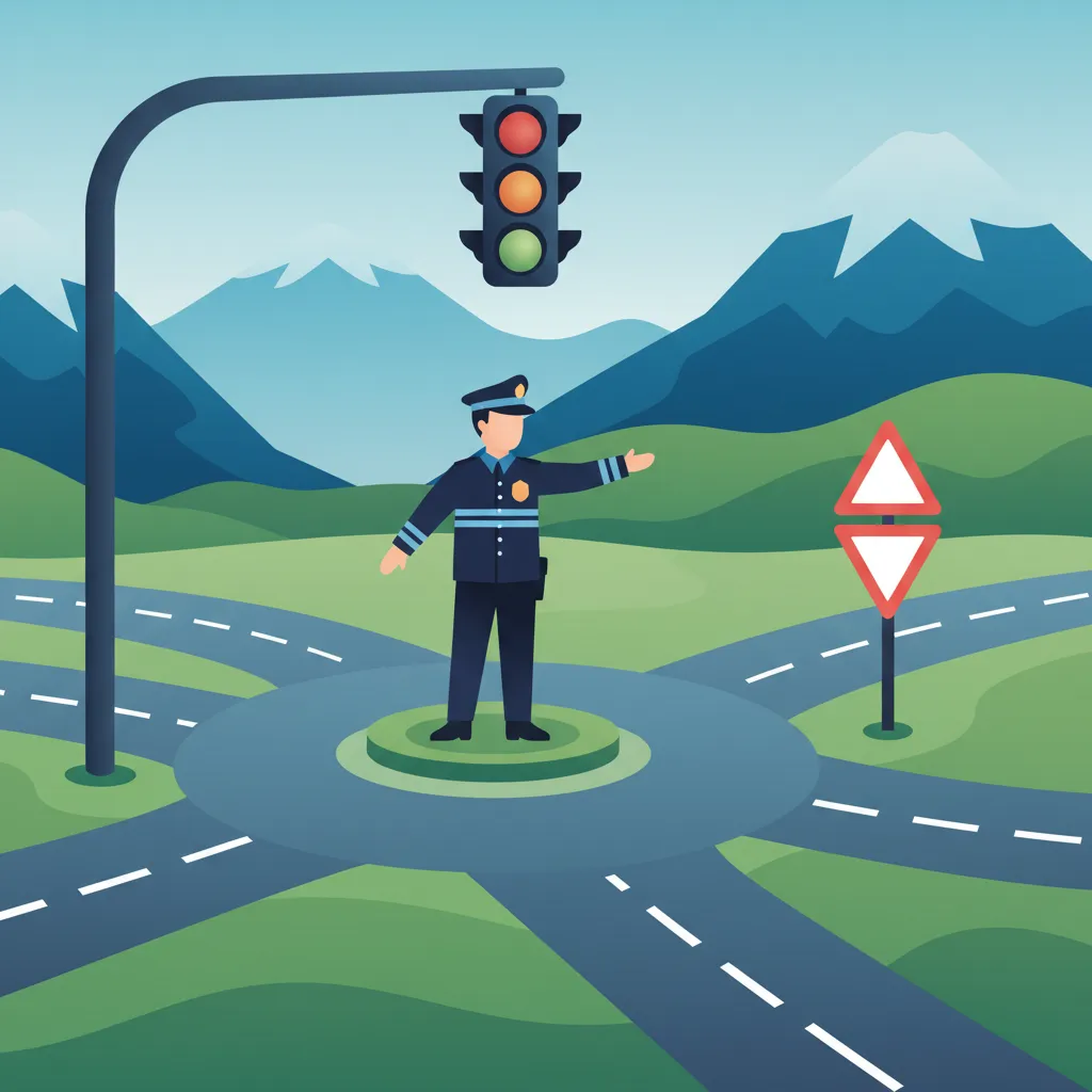 Illustration til teoriemnet Vigepligtsregler