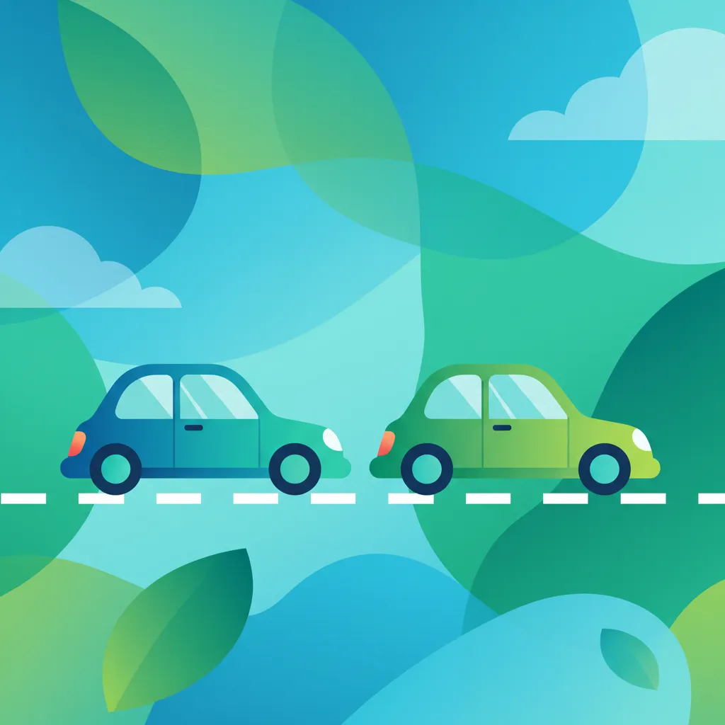 Illustration zum Thema Fahrtheorie Gefahren des Drängelns für Lernende in die Niederlande
