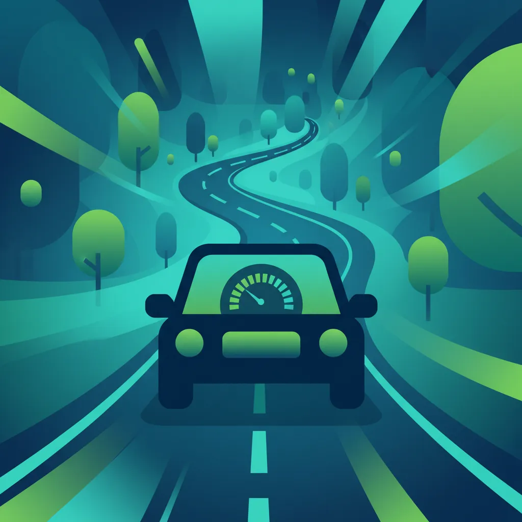 Illustration zum Thema Fahrtheorie Risiken von Alkohol am Steuer für Lernende in die Niederlande