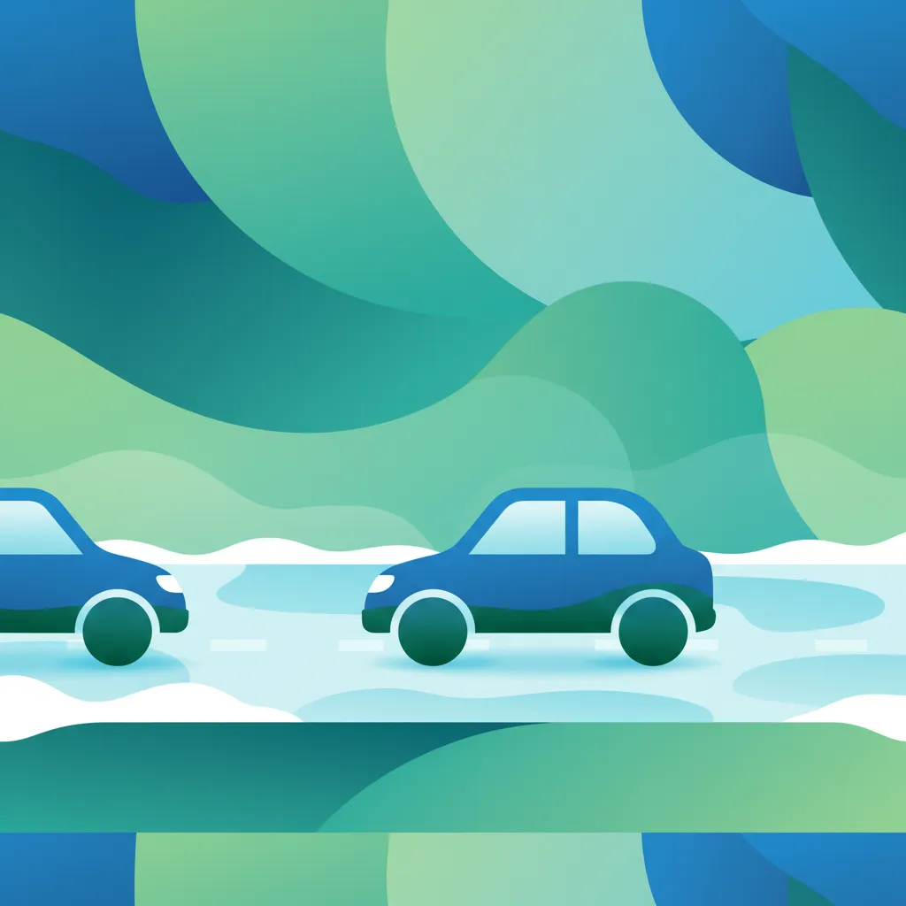 Illustration pour le sujet théorique Conduite neige & verglas