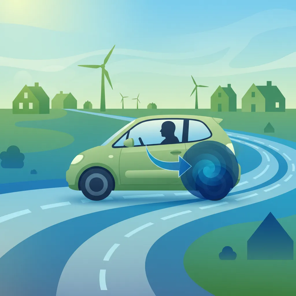 Illustration zum Thema Fahrtheorie Spurwechsel für Lernende in die Niederlande