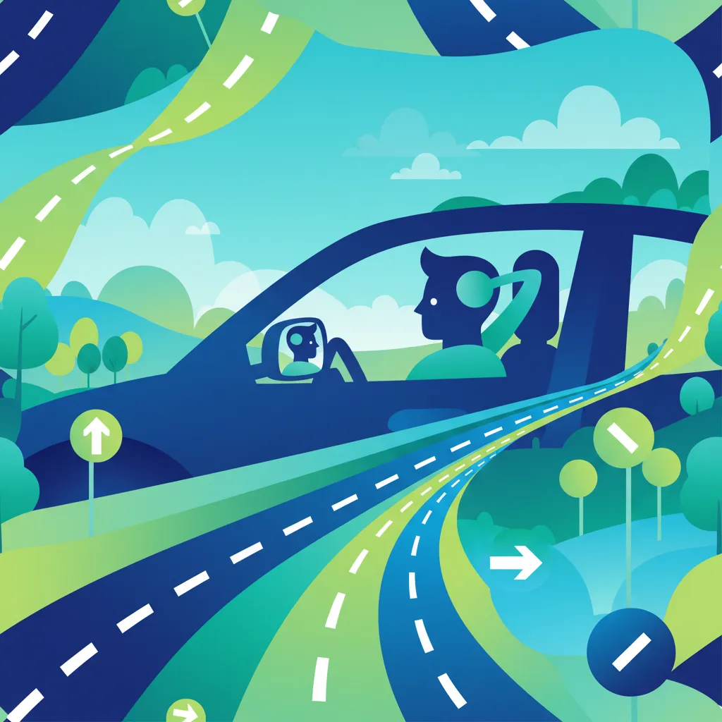 Illustration pour le sujet théorique Changements de voie sûrs