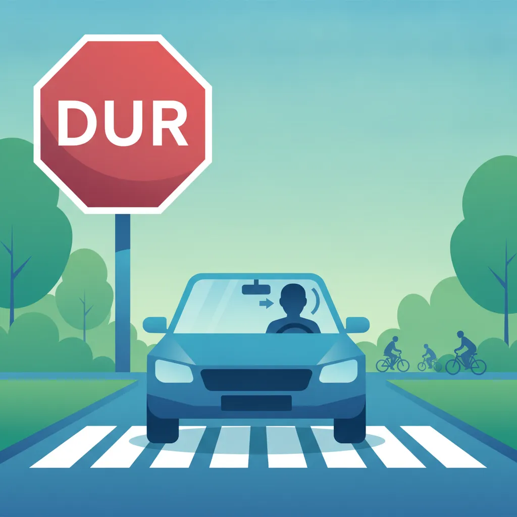 Ilustracja dla tematu teorii Zasady znaku STOP