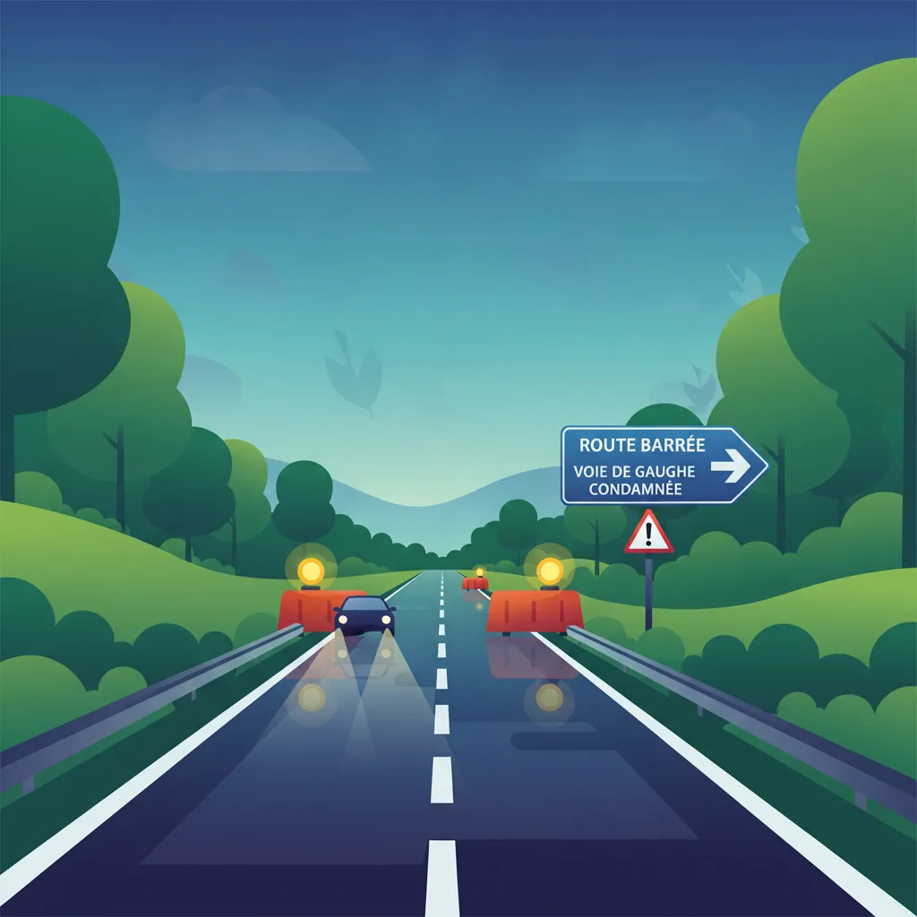 Wetter, Nachtfahrten, Autobahnen, Landstraßen und Baustellen-Einheitsbild
