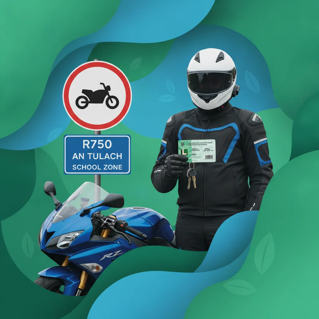 Bild für die Lerneinheit Grundlagen des Motorradführerscheins und Verantwortung des Fahrers