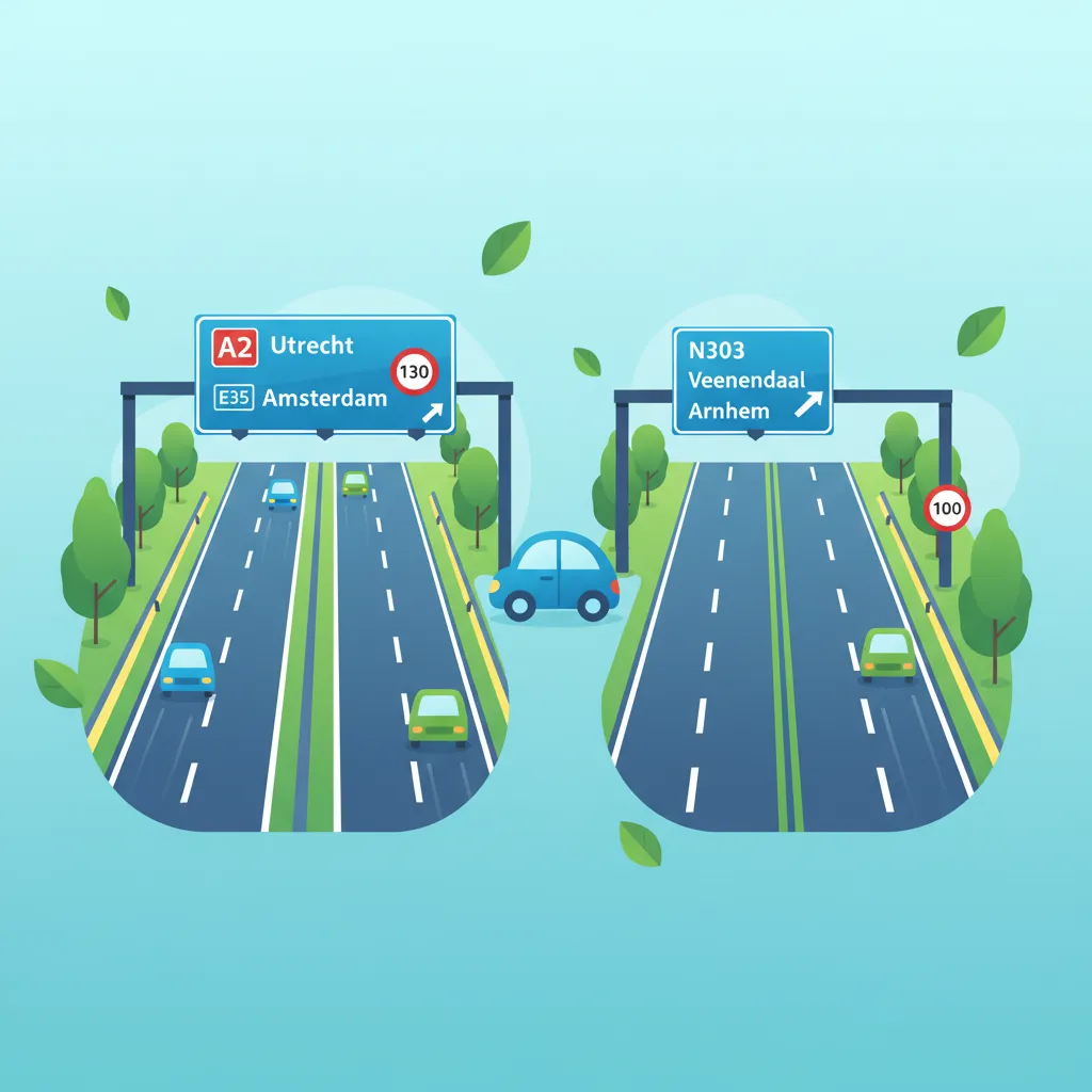 Infrastruktur und Sonderstraßen-Einheitsbild